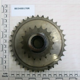 GEAR Z-34/18_3/4\" WITH HUB