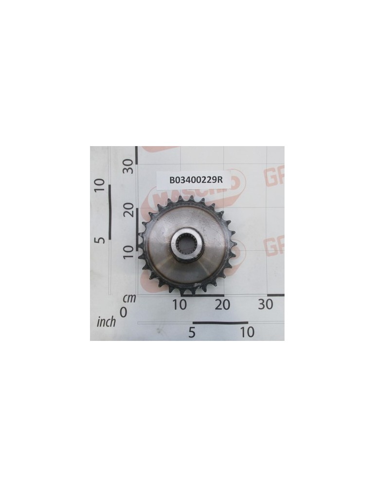 SPROCKET FOR RUBBER ROLLER Z-2