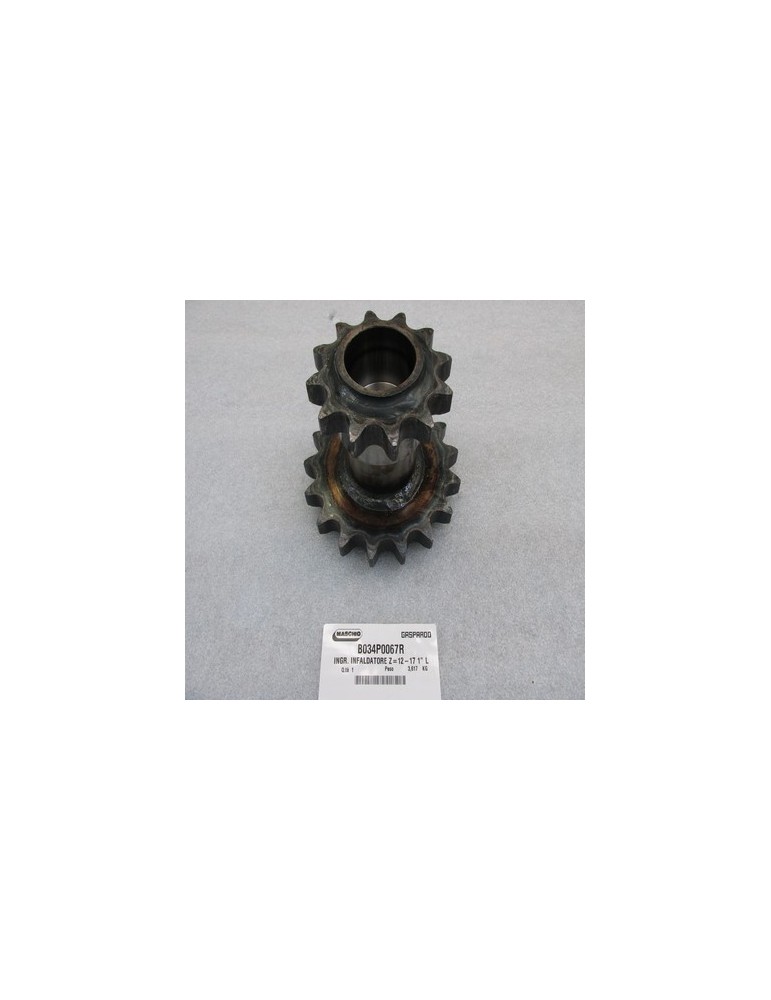 GEAR Z-12-17 1\"FOR RAKE FEE