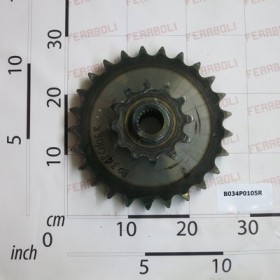 GEAR Z-25-12 1\" 1/4 (ROLL IN