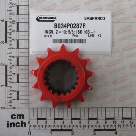 GEAR Z-13; 5/8; ISO 10B-1