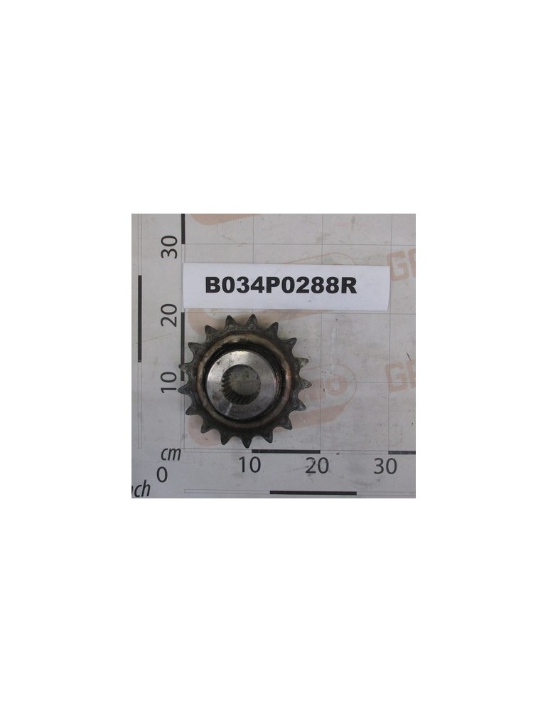 WELDED GEAR Z-17; 1-1/4; ISO 2