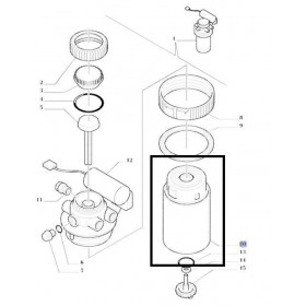 Filtru Combustibil 87840590 84565924