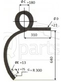 S-Tine 40x40x640 