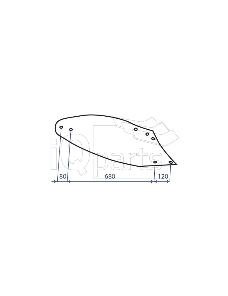 Mouldboard 173436 