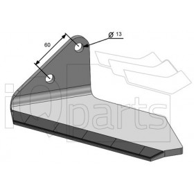 Winged share 0031 0985 195mm Diamant 