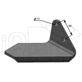 Winged share 0031 1181  175mm  Diamant 