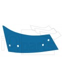 Wearing part - Moulboard - Front part 345 0525  BU2K 