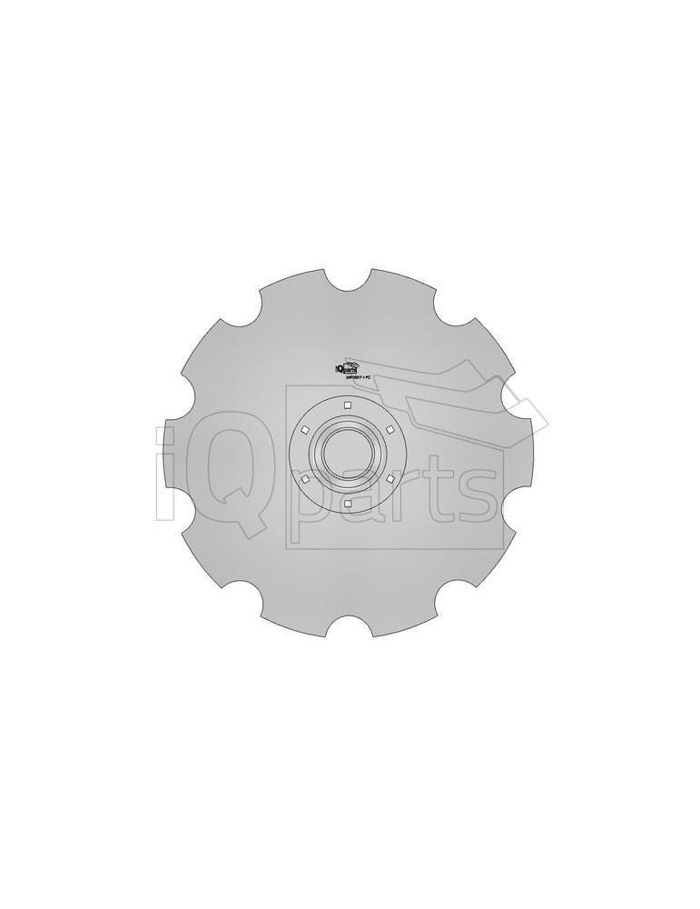 Disc  349100017 D736X6X60  RUBIN 12  GEZACKT