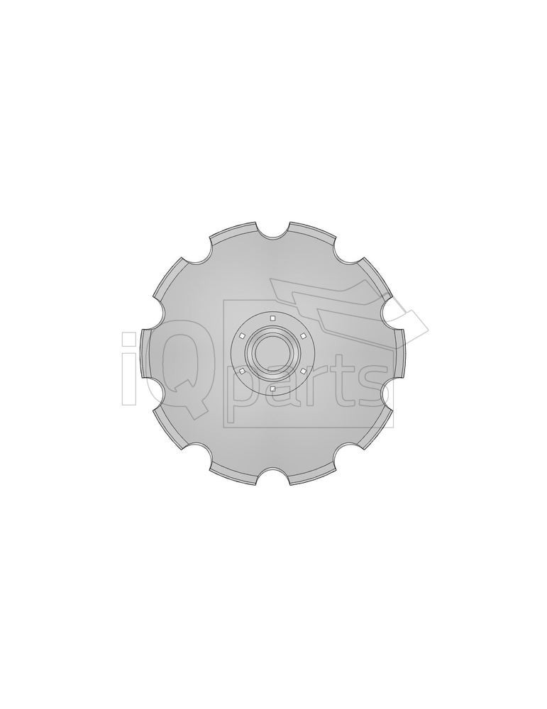 Disc  349100017 D736X6X60  RUBIN 12  GEZACKT