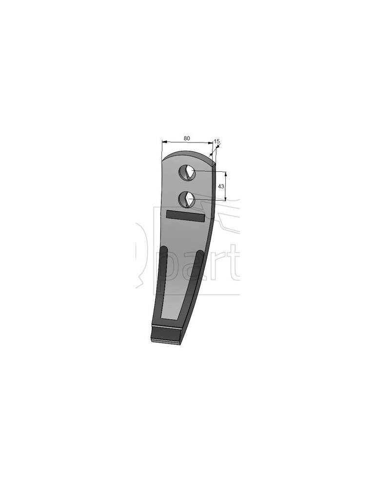 Share point 976 250 027  80x15x302mm hardface