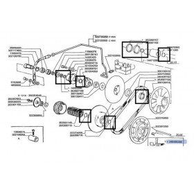 Laverda Kit Garnituri Variator 340485388