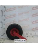 RUBBERED WHEEL WITH ARM FOR PI