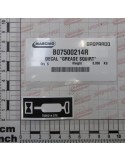 DECAL \"GREASE SQUIRT\"