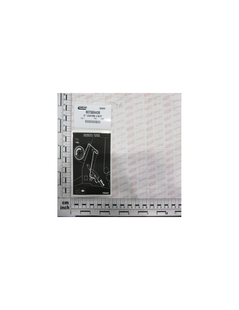 DECAL \"NET WRAP\"