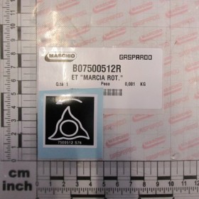 DECAL \'\'ROTOR GEARSHIFT\'\'
