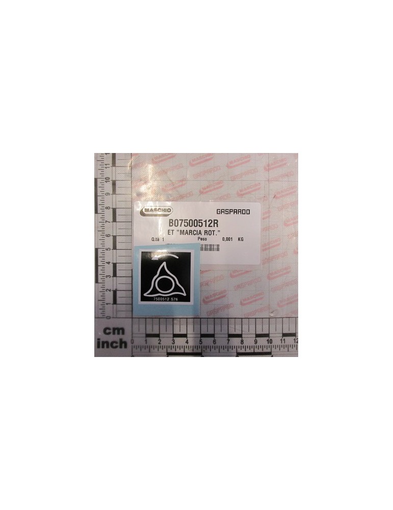 DECAL \'\'ROTOR GEARSHIFT\'\'