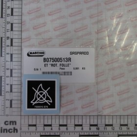 DECAL \'\'IDLE ROTOR\'\'