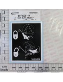 DECAL \'\'KNIVES LOCK./UNBLOCK.\'