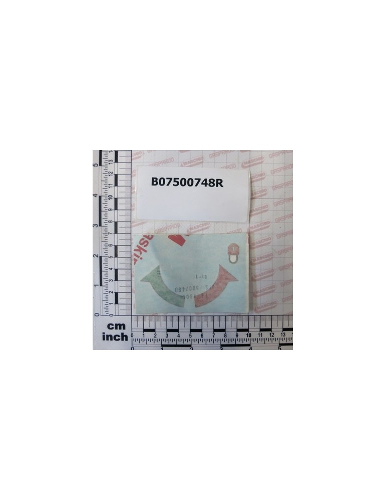 DECAL  KNOB OPEN/CLOSE