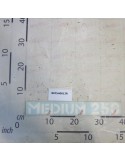 DECAL. \"MEDIUM 250\"