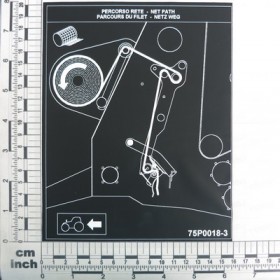 DECAL NET WITH 2 ROLLER