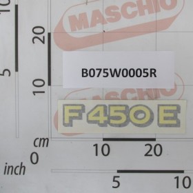 RIGHT DECAL F450E (JD)