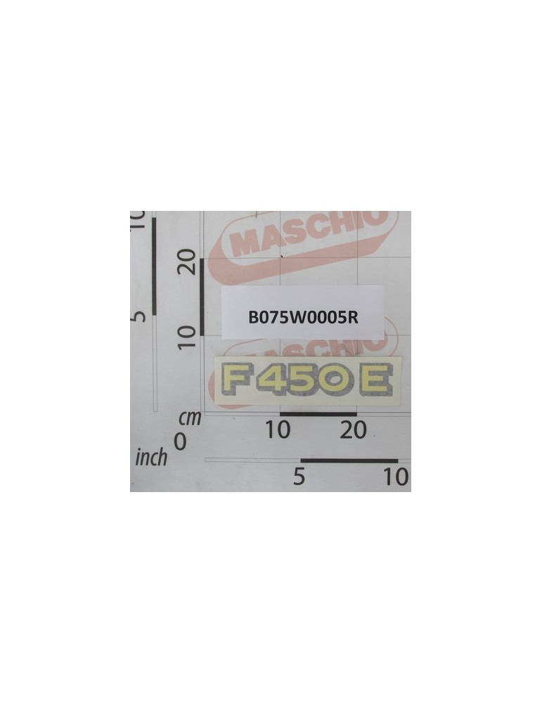 RIGHT DECAL F450E (JD)