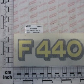 LEFT DECAL MODEL F440E