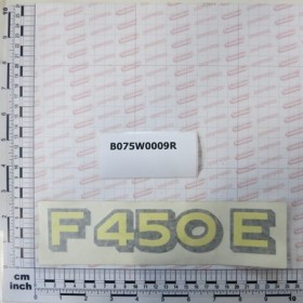 DECAL F450E (JD)