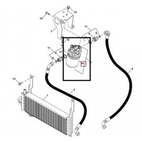 John Deere Filtru Ulei Hidraulic LVU14258