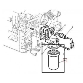 John Deere Filtru Ulei Hidraulic AL156624