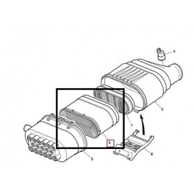 John Deere Filtru Aer Motor AL172781