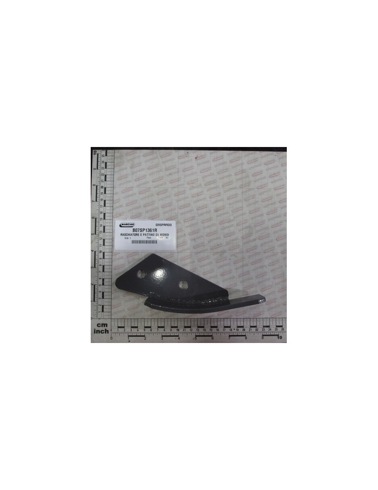 LEFT SCRAPER AND SHOE MONDIALE