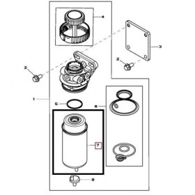 John Deere Filtru Combustibil RE522878