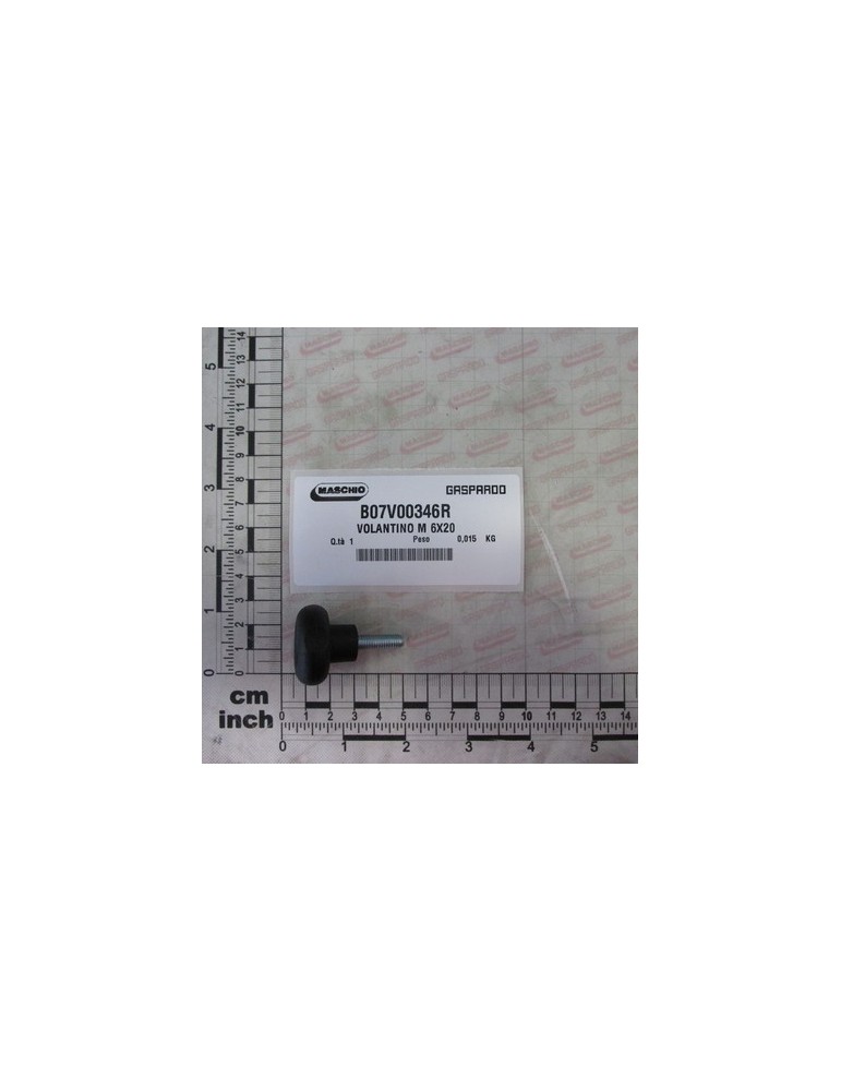 KNOB M 6X20