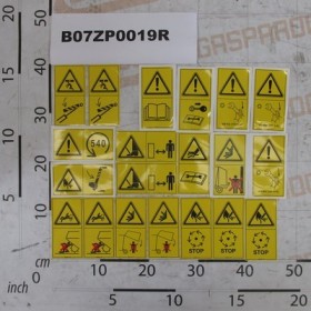 DECAL SECURITY INSTRUCTION JD