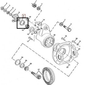 John Deere Garnitura RE32442