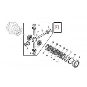 John Deere Kit Diferential RE212832