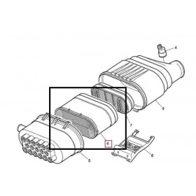 John Deere Filtru Aer Motor AL172780