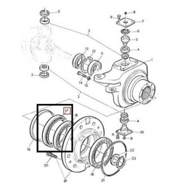 John Deere Garnitura AL115662
