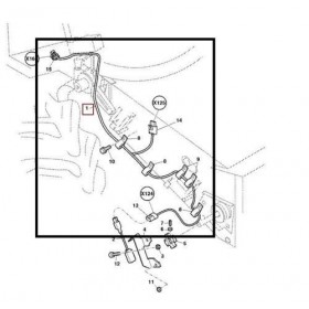 John Deere Instalatie Electrica AH220183