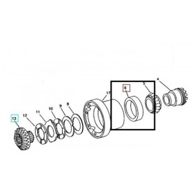 John Deere Rulment JD7292