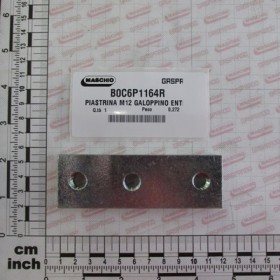 TENSIONER PLATE M 12 ENTRY