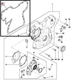 John Deere Garnitura R526944