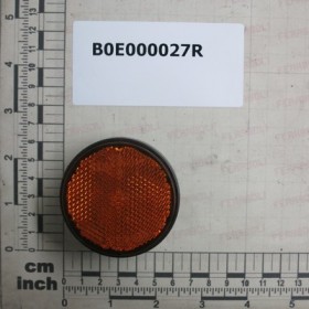 ORANGE ROUND RETROREFLECTOR