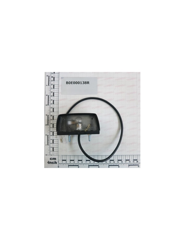 EXTREME REAR PLATE LIGHT