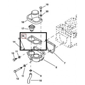 John Deere Garnitura R124607