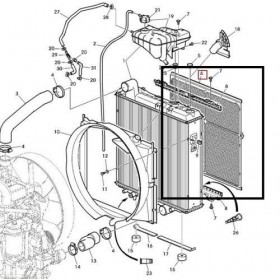 John Deere Grila Protectie L166188
