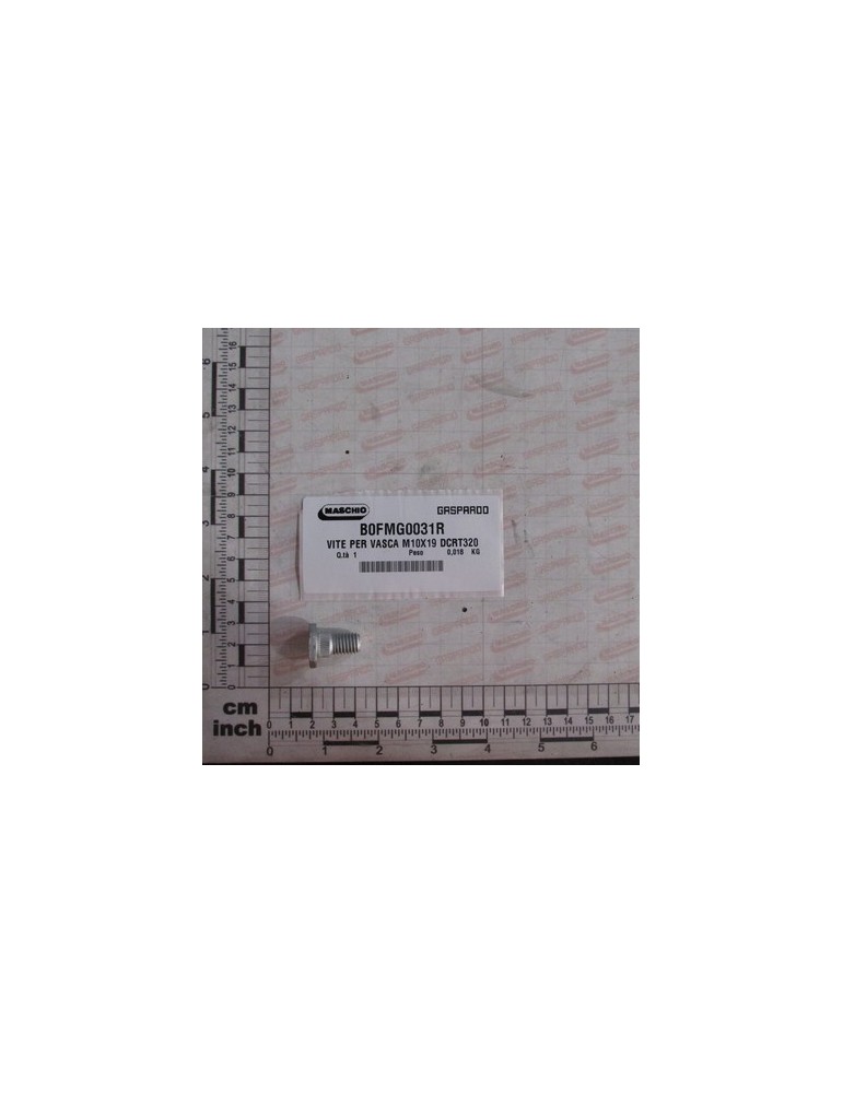 SCREW M10X19 DCRT320